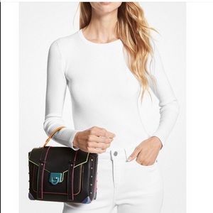 Barely used Neon Michael Kors Satchel